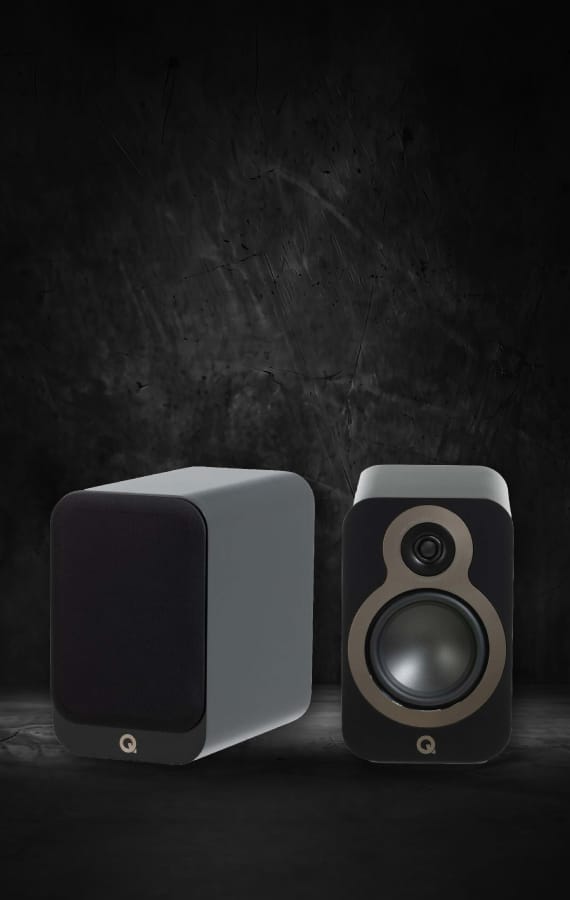 Q Acoustics 3020c bookshelf zvučnici, Satin Black, par, Extreme deal dana