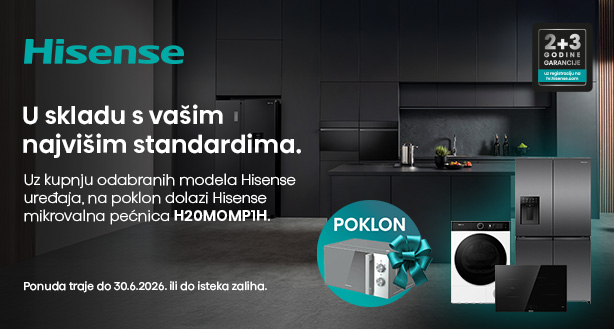 Hisense BT gratis mikrovalna