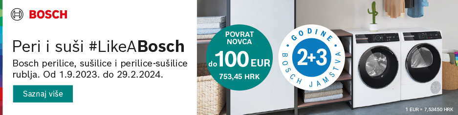 10 godina jamstva na EcoSilence Drive motor
