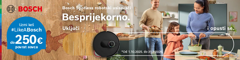 Bosch robotski usisavači cashback