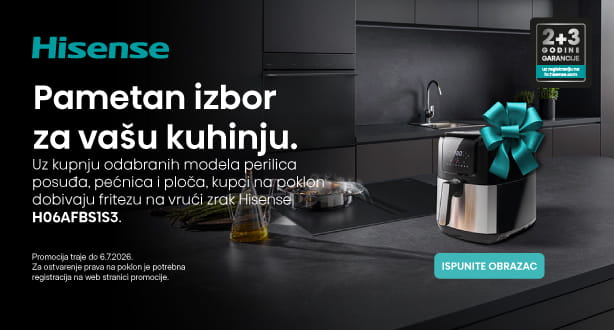 Hisense poklon friteza
