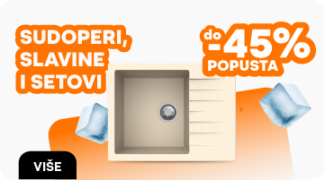 Sudoperi, slavine i setovi