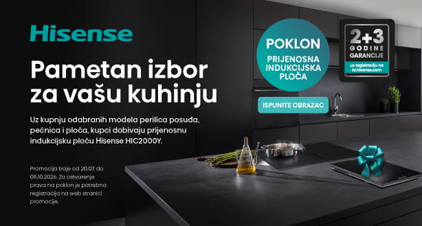 Hisense BT + indukcija