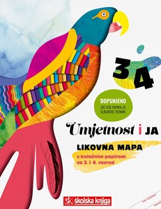 LIKOVNA MAPA 3 I 4 - likovna mapa s kolažnim papirom za 3. i 4. razred osnovne škole LIKOVNA MAPA 3 I 4 - likovna mapa s kolažnim papirom za 3. i 4. razred osnovne škole