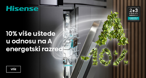 Hisense perilice posuđa