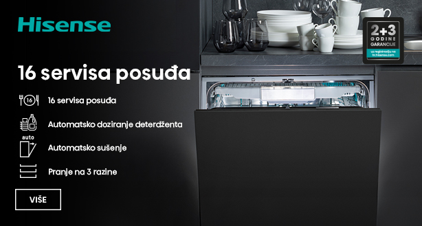 perilice posuđa Hisense