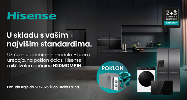 Hisense BT gratis mikrovalna