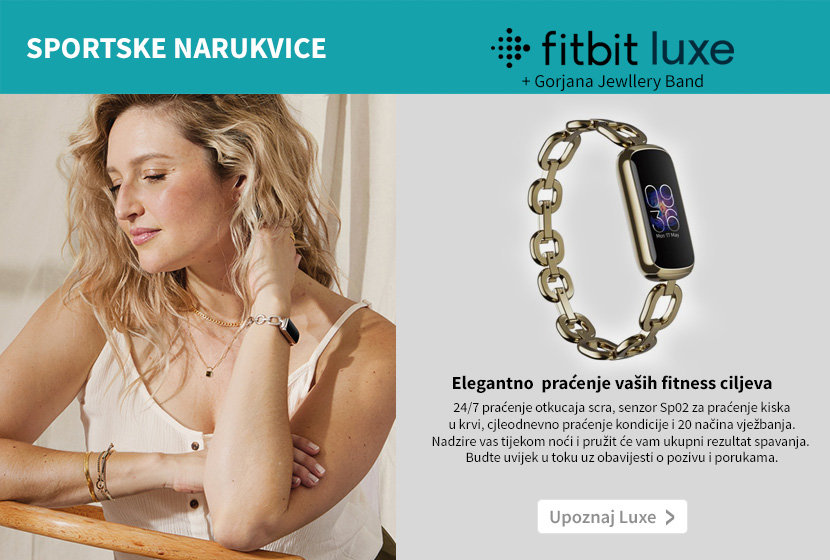 Sportske narukvice fitbit luxe +Gorjana Jewllery Band