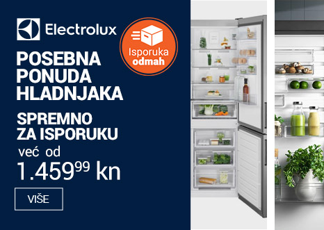 Electrolux posebna ponuda hladnjaka spremno za isporuku 1459,99 kn