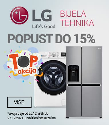 LG bijela tehnika na popustu do 15%