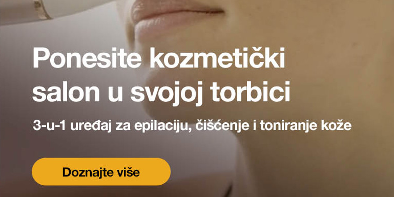 3u1 ureÄaj za epilaciju, ÄiÅ¡Äenje i toniranje koÅ¾e