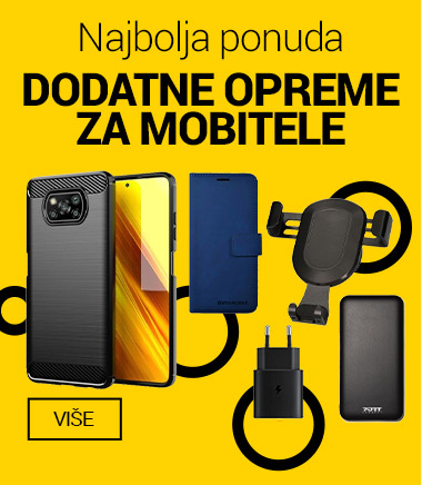 Najbolja ponuda dodatne opreme za mobitele