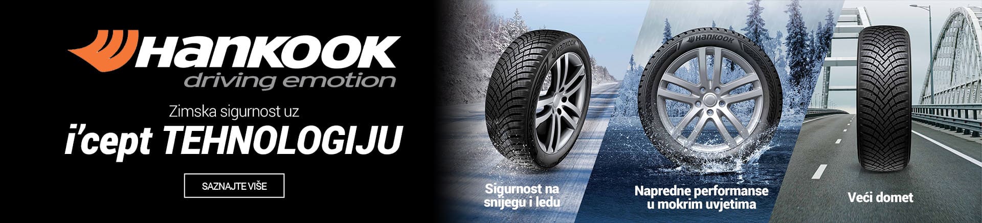Hankook gume - Zimska sigurnost  uz i’cept tehnologiju