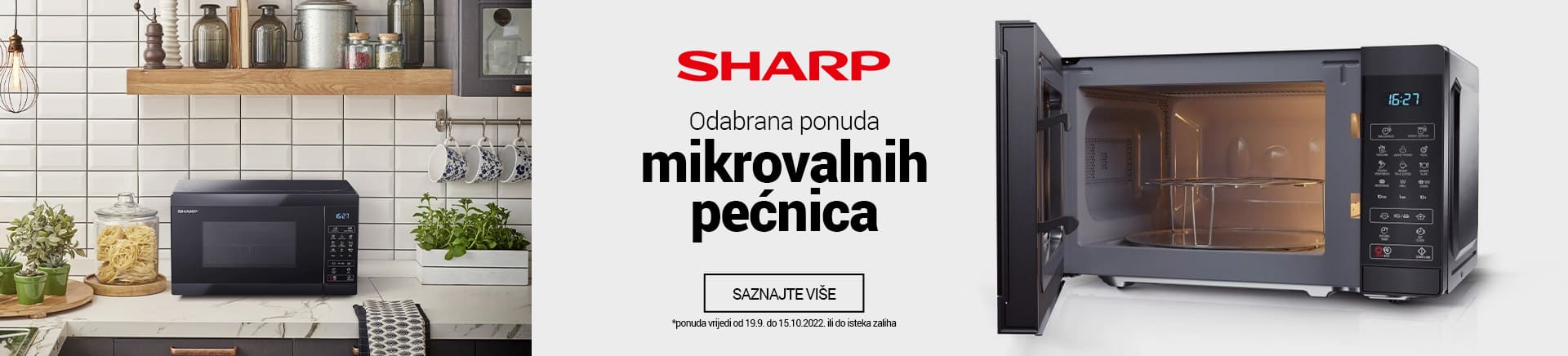 Sharp - odabrana ponuda mikrovalnih pećnica