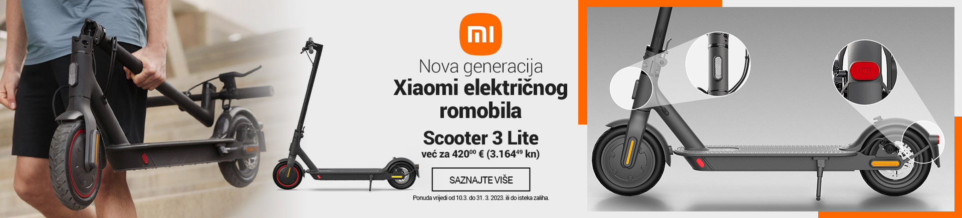 HR Nova generacija Xiaomi romobili Scooter 3 Lite MOBILE 380 X 436.jpg