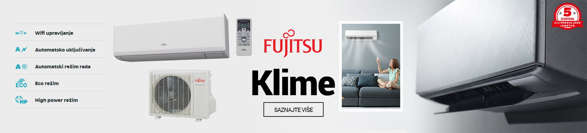 Fujitsu klime