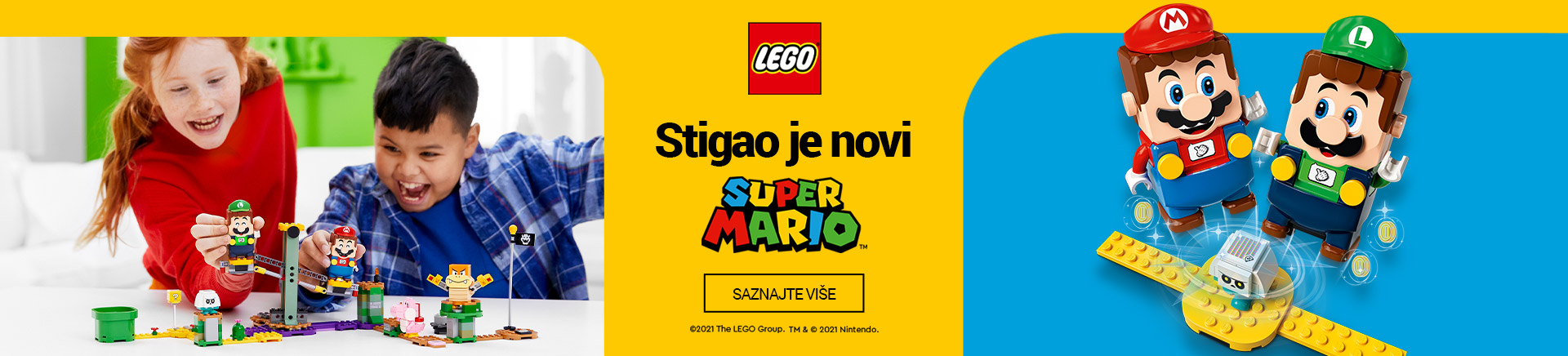 Lego Super Mario novi