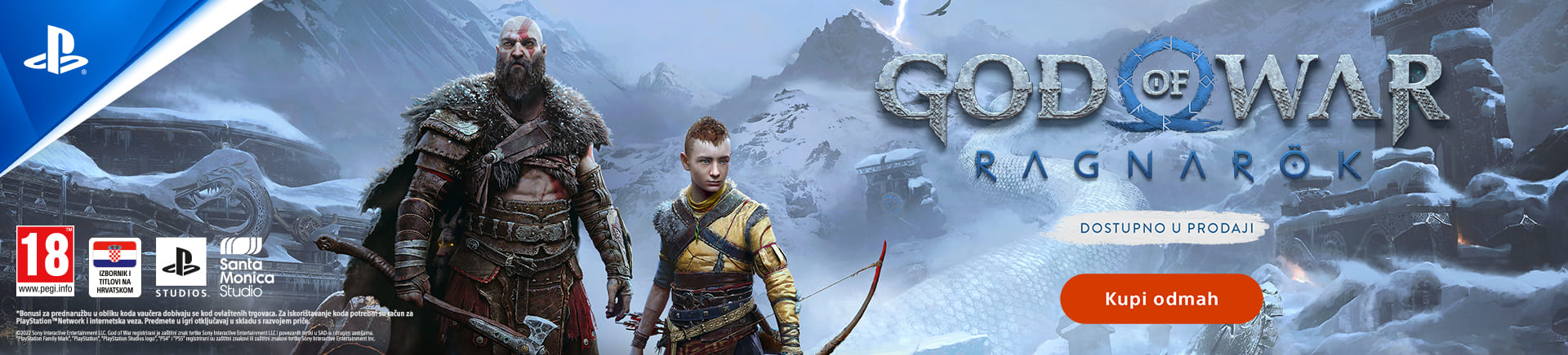 God of War Ragnarok dostupan u prodaji