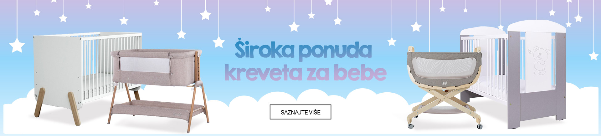 Å iroka ponuda kreveta za bebe