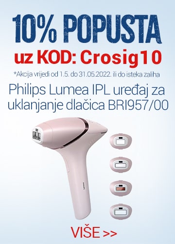 Philips Lumea IPL uređaj za uklanjanje dlačica BRI957/00