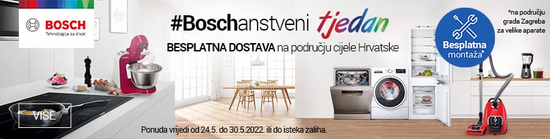 #Boschanstveni tjedan- Bosch besplatna dostava na području cijele Hrvatske