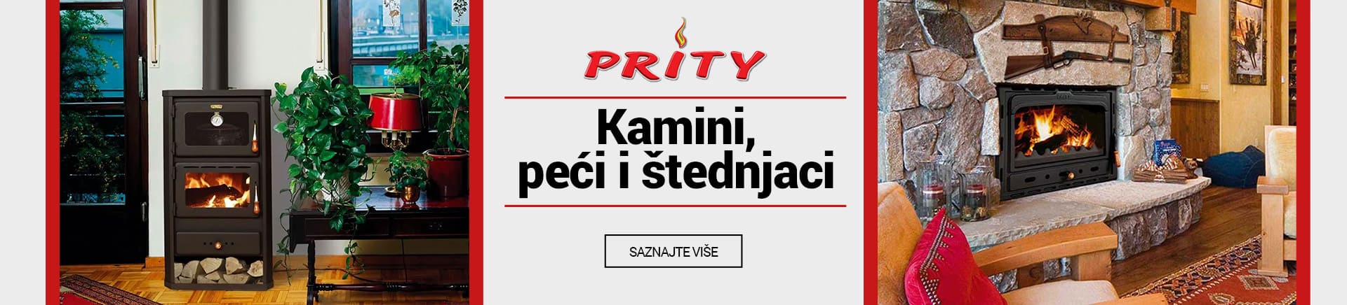 Prity - Kamini, peći i štednjaci