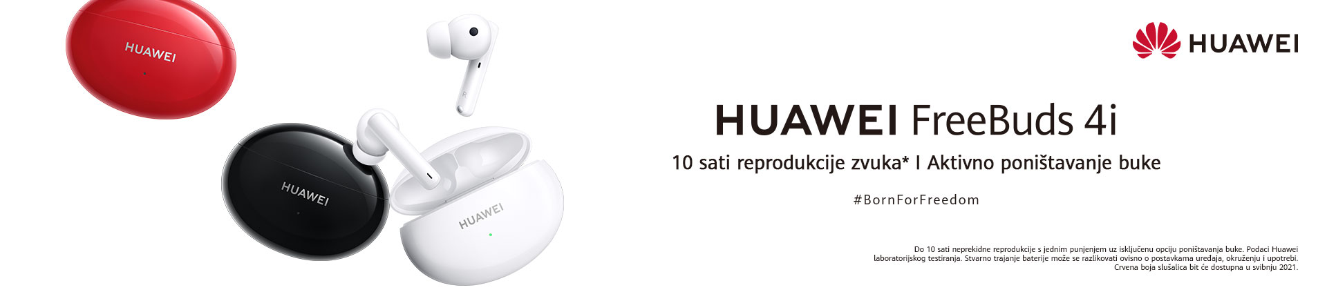 Huawei Freebuds 4i sluÅ¡alice