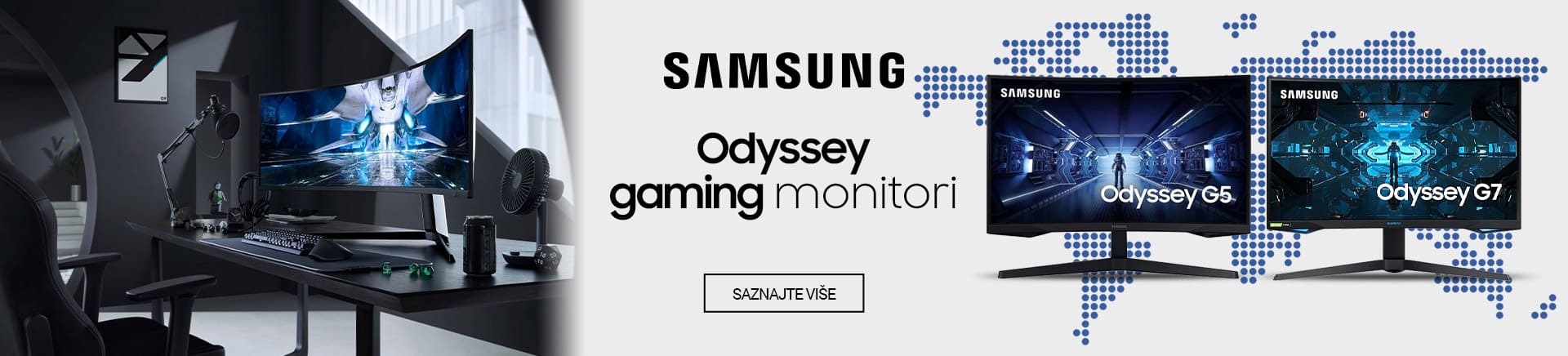 Samsung Odssey gaming monitori