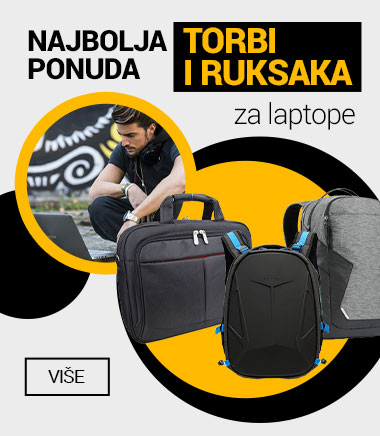 Najbolja ponuda torbi i ruksaka za laptope