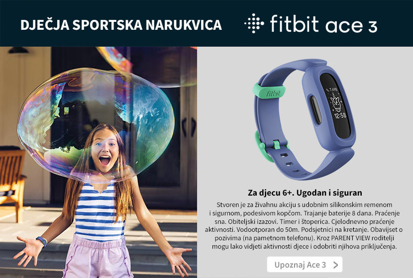 Dječja sportska narukvica fitbit ace 3