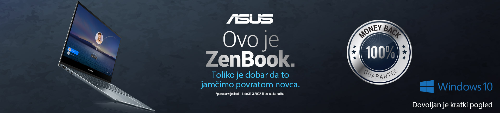 Asus ZenBook laptop