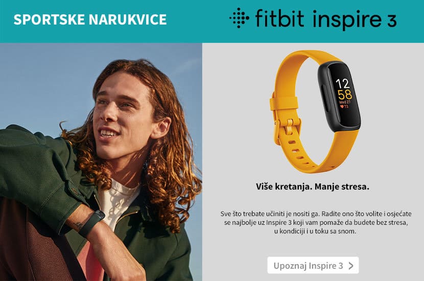 Sportske narukvice fitbit inspire 3