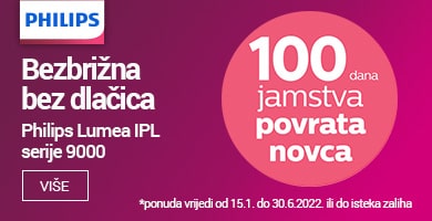 Philips Lumea IPL serija 9000 100 dana jamstva povrata novca