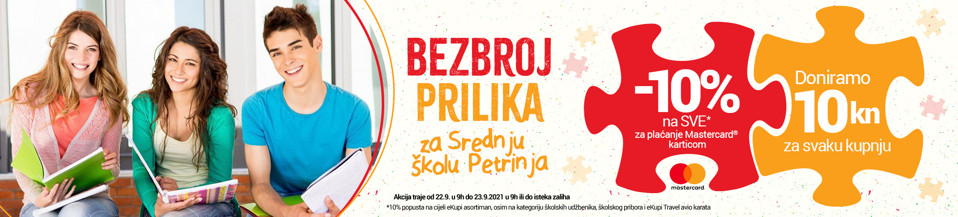 Bezbroj prilika landing page Bezbroj prilika