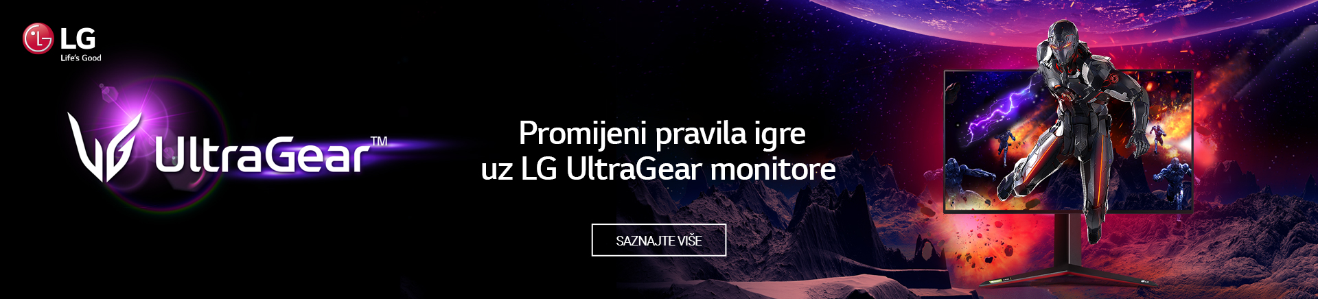 LG ultraGear monitori